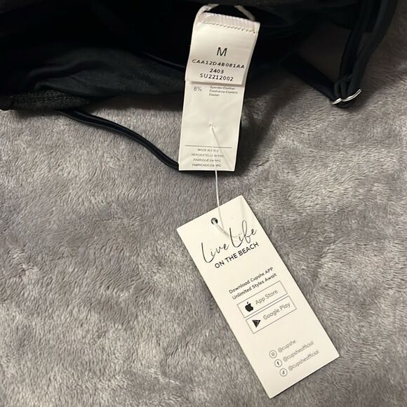 Cupshe One Shoulder Tankini - Picture 8 of 9